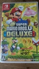 New Super Mario Bros. U Deluxe Nintendo Switch Game with Case JAPAN