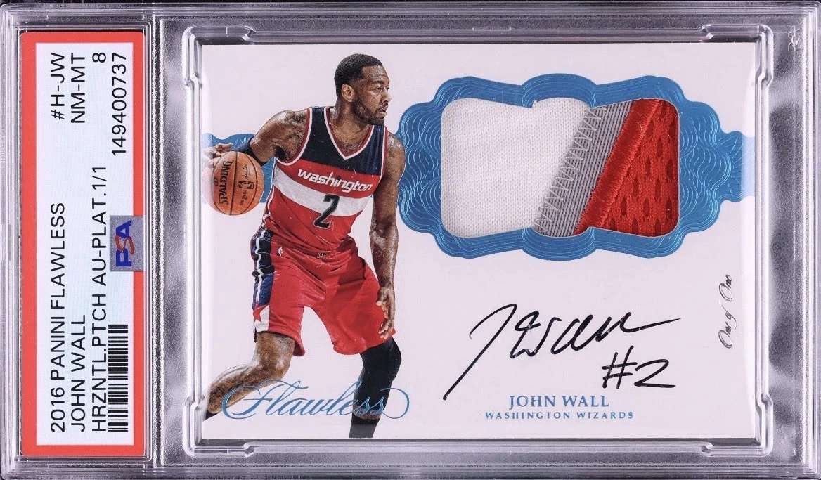 John Wall Professional Sports Authenticator (PSA) Basketball