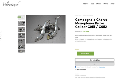 Freins Campagnolo Chorus Monoplaner C051/052 - Vélos