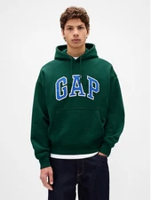 GAP-#823104 Extra Heavyweight French Terry Oversized Logo Hoodie SALE FRRESHIP