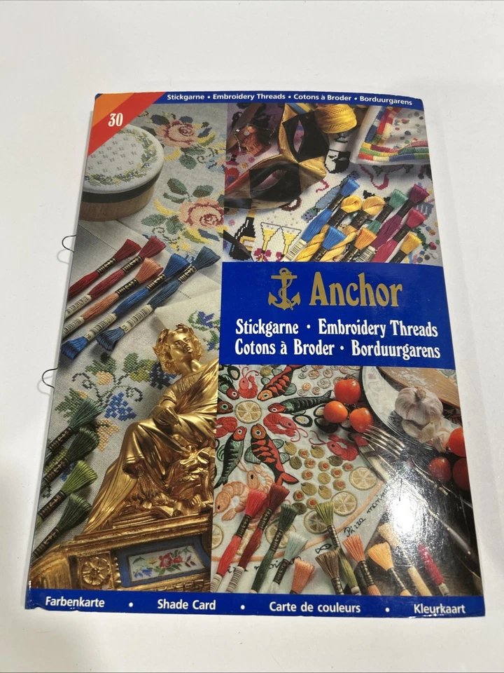 Hilo de anclaje 800+ madejas de casi todos los 472 colores disponibles, tarjeta de color Foto 3 de 4