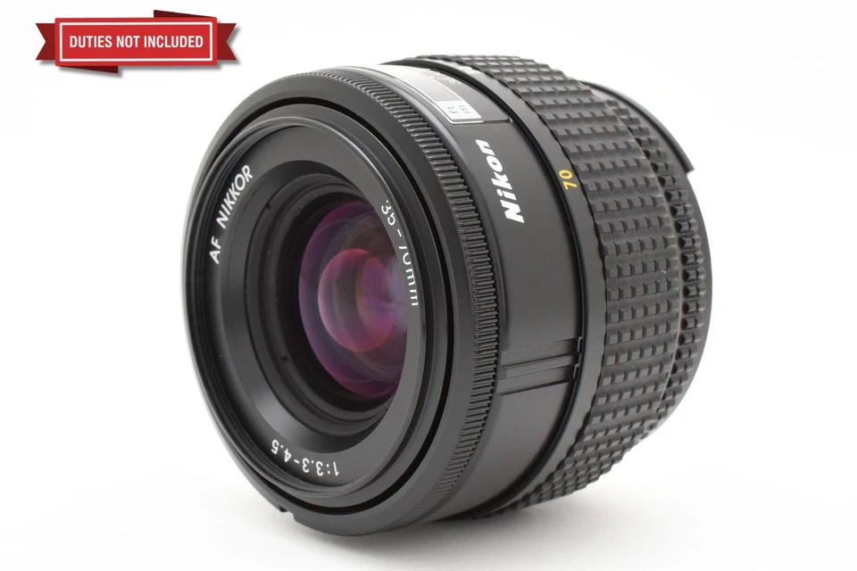 [Near MINT+] Nikon AF Zoom Nikkor 35-70mm f/3.3-4.5 Lens for Nikon F From JAPAN - Image 2 of 4