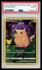 2021 Pokemon Full Art Pikachu #005 Celebrations PSA 8