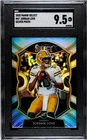 2020 Panini Select Jordan Love #47 Silver Prizm RC Concourse Packers SGC 9.5