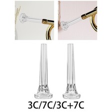 Trumpet Mouthpiece Replacement Transparent Mouth Musical Instruments Accessories