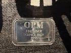 OPM 1 Ounce Silver Bar .9995
