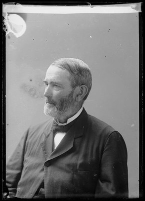 Photo:Col B Willson Portrait Bearded Gentleman Antique Photograph