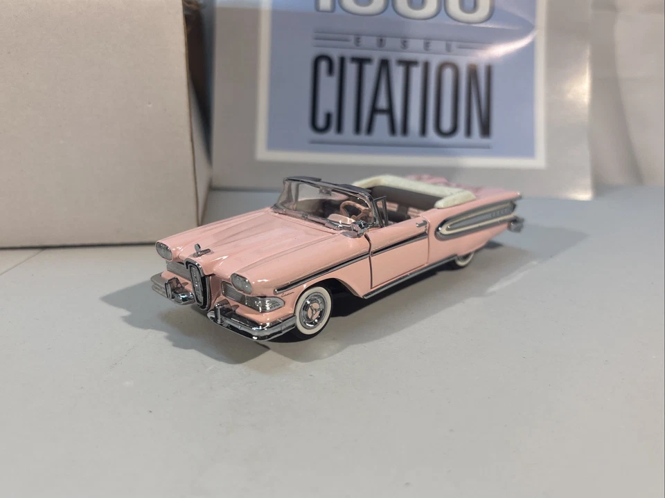 Franklin Mint 1987 Precision Models 1958 Ford Edsel Citation Die-Cast 1/43 Scale - Image 2 of 4