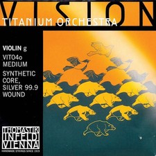 Vision Titanium Orchestra Violin G String - silver/synthetic