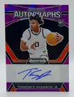 2024 Prizm Draft Purple Ice Terrence Shannon Jr. RC 43/99 Fighting Illini