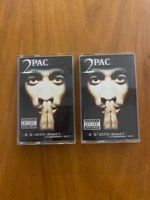 2Pac Tupac Shakur - R U Still Down Cassette Tape 1 & 2 Me Against The World Tape