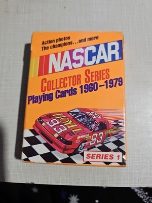 1992 Hoyle NASCAR Playing Cards Series 1.  Vintage