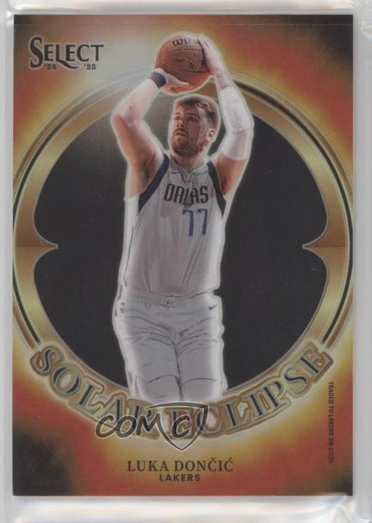 2024-25 Panini Select Solar Eclipse Luka Doncic #7 1l2l