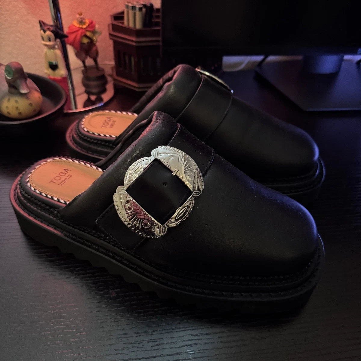 Las mejores ofertas en Parte superior de cuero negro Zapatillas Zapato de  EE. UU. para hombres 9 | eBay