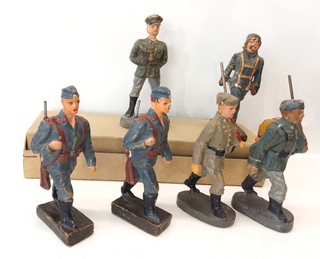 Masse Figuren Leyla 6 unterschiedliche Soldaten