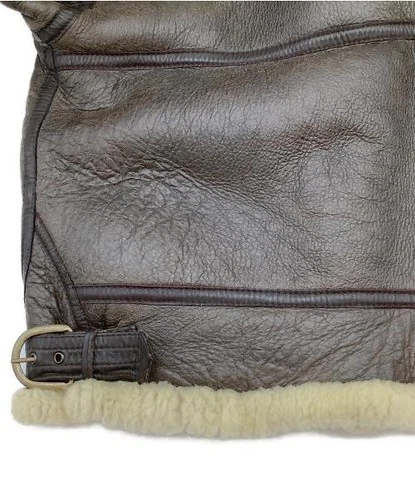 Bellezza Uomo Collection                    Shearling jacket brown image 12