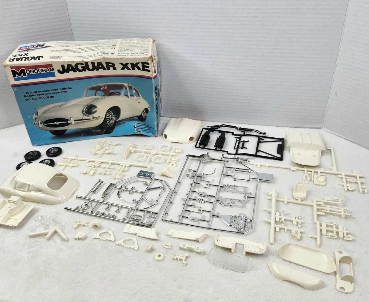 Jaguar Xke Model Kit In Vintage Automotive Toy Models & Kits | eBay