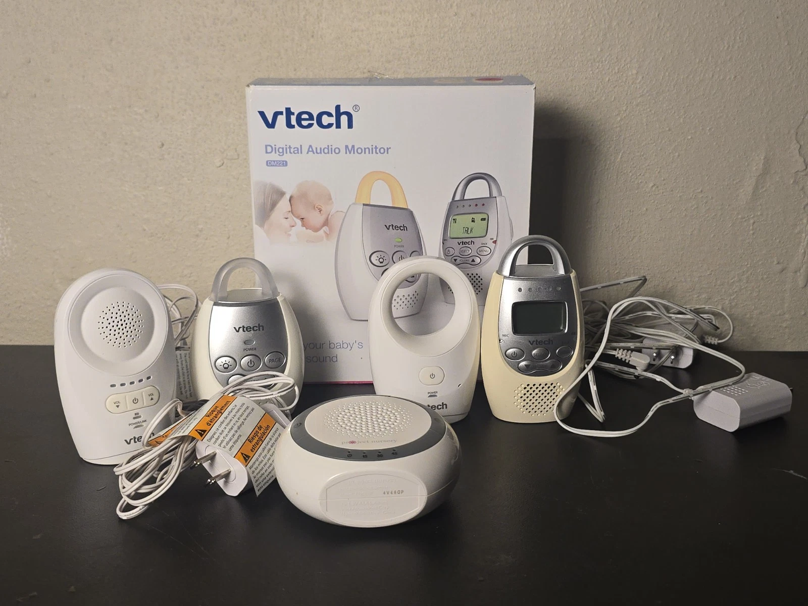 V-Tech Baby Monitors Parent & Baby Units (6) Model DM221 NEW BU DM1111 PU
