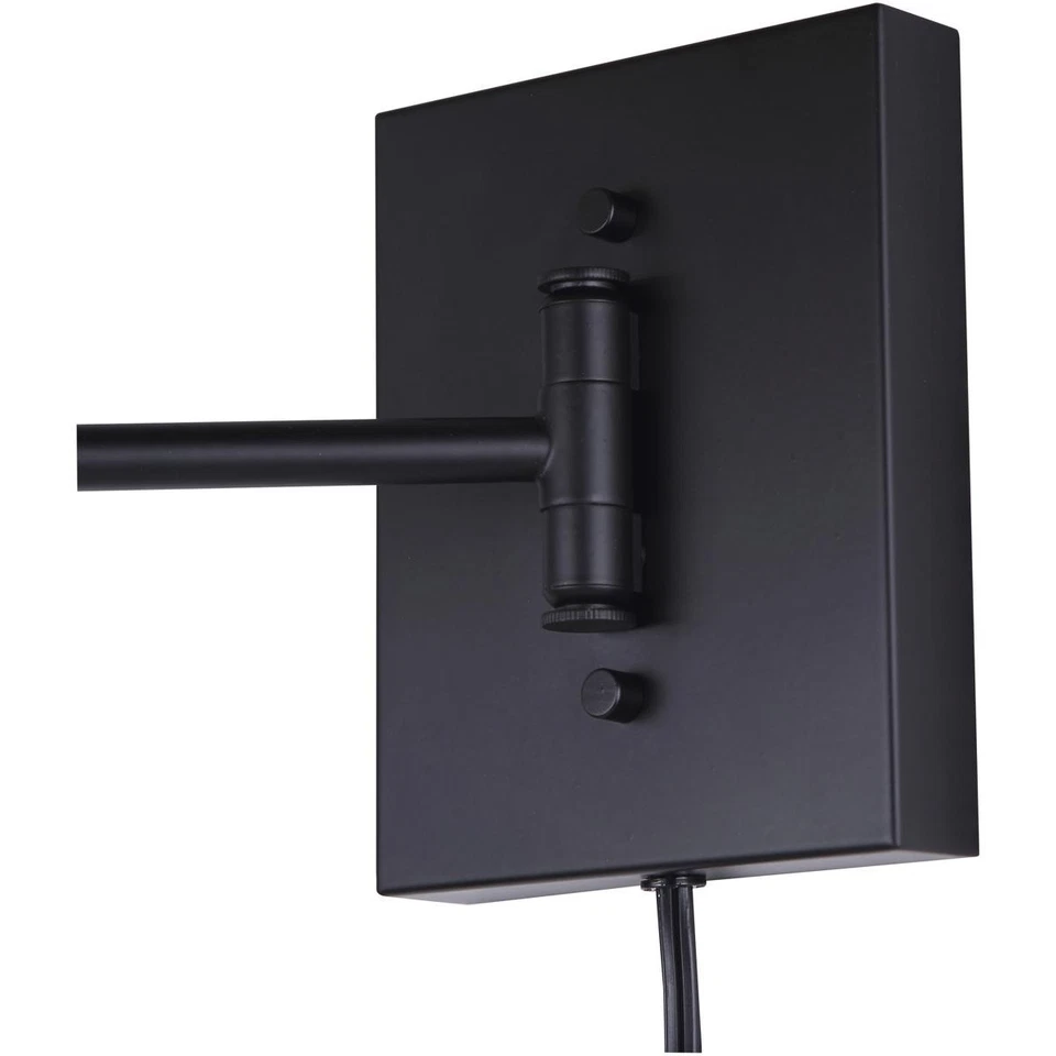 Canarm Lighting IWF2119B01BK Theodore Sconce Wall Light - Image 4 of 4