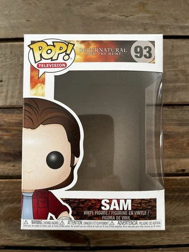 Funko POP Box Only #93 Sam Supernatural Empty Replacement