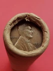 XF 1931-S LINCOLN WHEAT CENT 1924S LINCOLN WHEAT PENNY COIN ROLL ENDS BANKROLLED