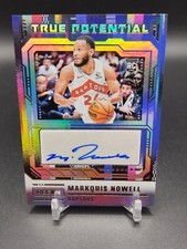 /149 Markquis Nowell 2023-24 Panini Recon True Potential Signatures RC Auto
