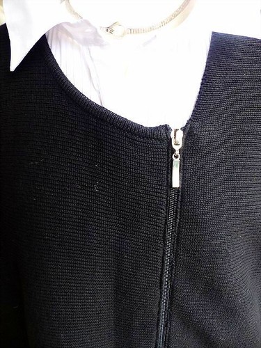 5329 Lily White Strickjacke, schwarz Größe: ONE SIZE - Bild 2 von 10