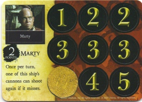 Tarjetas coleccionables individuales de Piratas del Caribe/Mysterious Isle Wizkids - Imagen 61 de 121