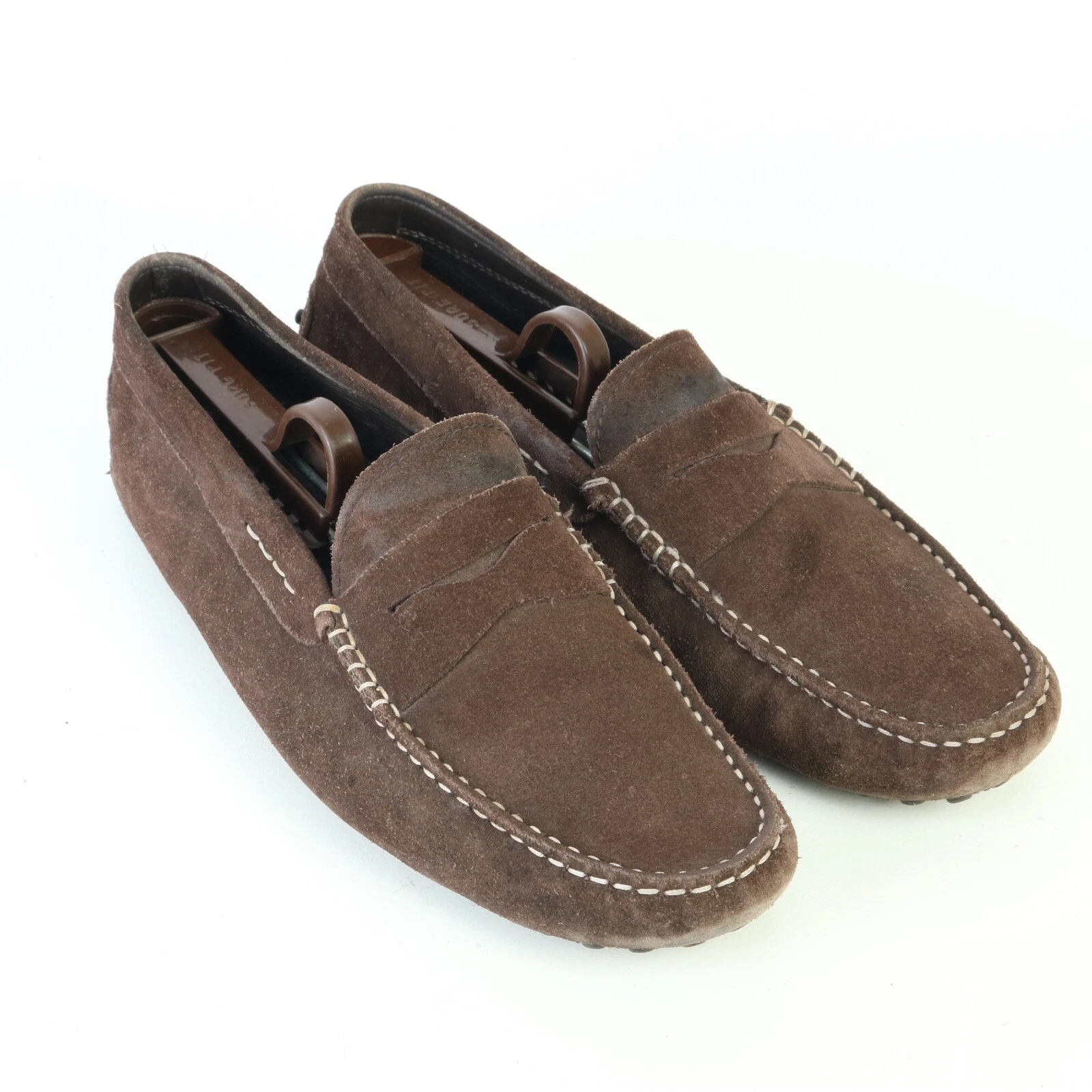 MOCASSINO TOD’S MARRONE SCAMOSCIATO DRIVER PENNY UOMO TAGLIA 8