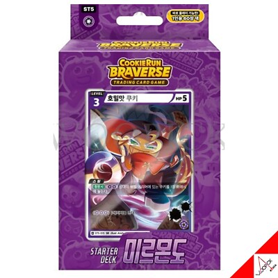 Cookie Run Braverse MIRMONDO Trading Card Game TCG Starter Deck 1Box-Korean Ver