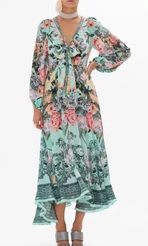 camilla dress Petal Promise Land $899 SZ M