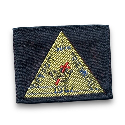 Vintage (Lot 8) Warner Artex Woven Silk Patches Knights Templar Masons EUC - Picture 5 of 10