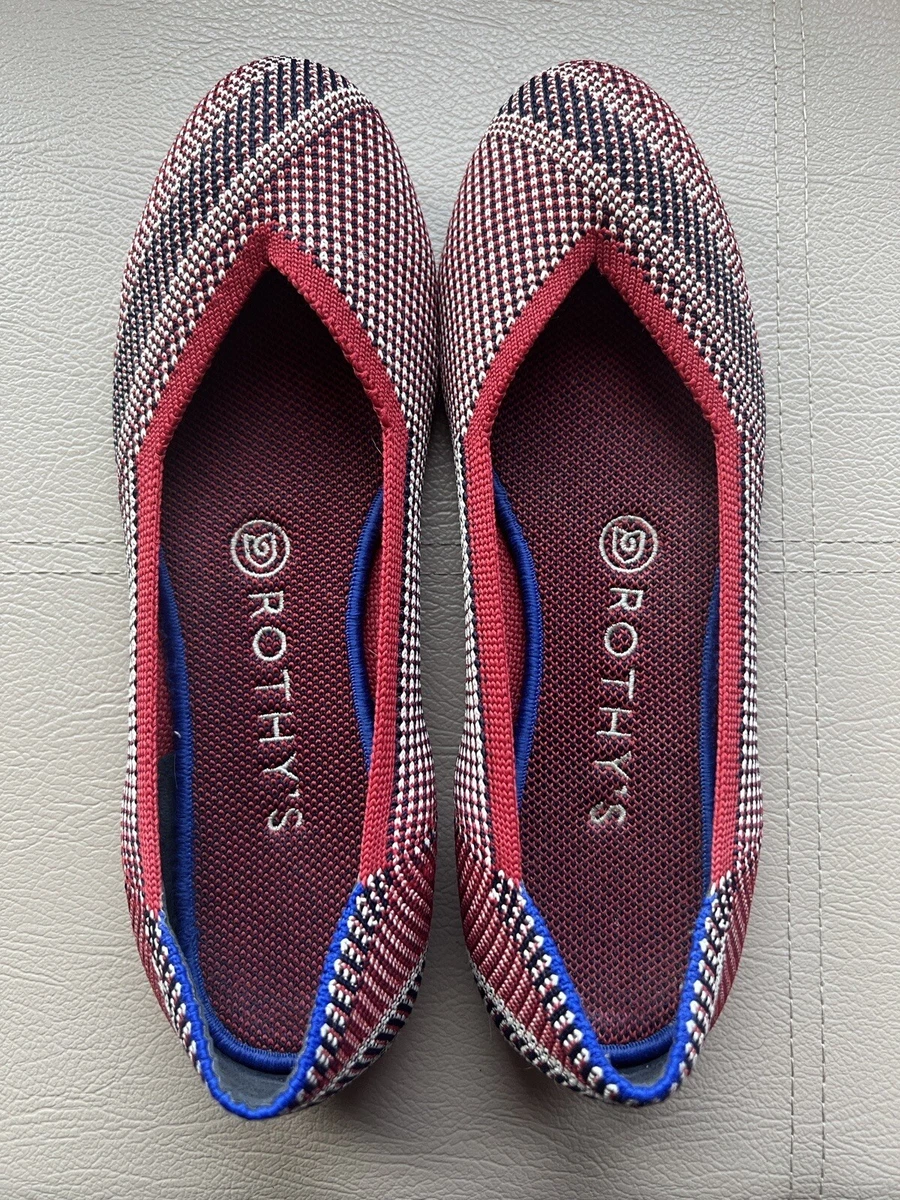 Rothy s Rare Mirror Stripe Flats eBay