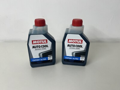 2x MOTUL Inugel Expert Ultra Kühlerfrostschutz Konzentrat 1Liter Flasche