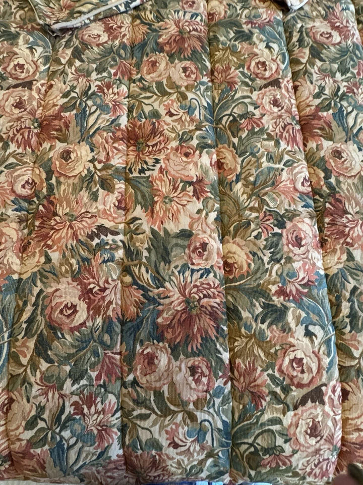 Juego de edredón Ralph Lauren King 5 piezas gran falda tapiz floral Barrington fundas Foto 3 de 4