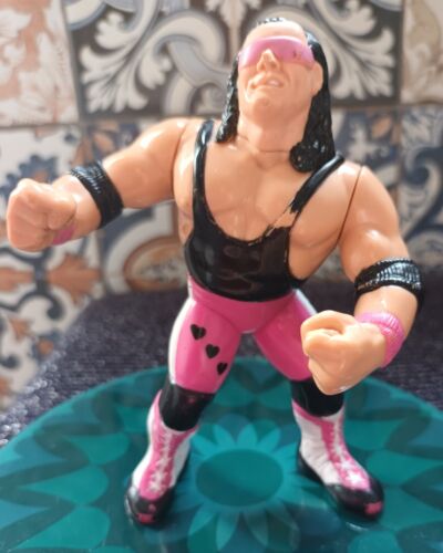 WWF WWE Hasbro Wrestling Figure. Series 4: Bret Th...