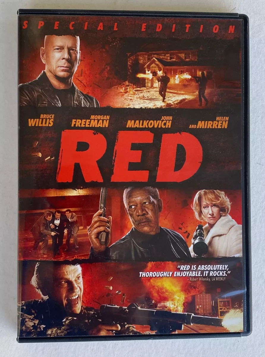 Red 2010 Movie, Bruce Willis, John Malkovich, Helen Mirren