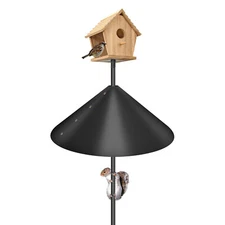 16" Wrap Around Squirrel Proof Baffle for Bird Feeder Pole Garden Predator Guard