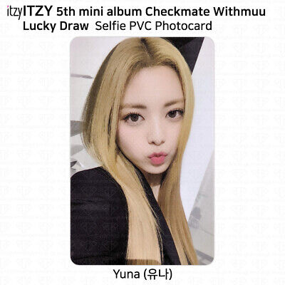 ITZY 5th Mini Album Checkmate Official Photocard Withmuu Lucky Draw Polaroid