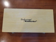 Professional Woodworker Vintage16-Piece Wood Boring Forstner Set 1/4”-2-1/8” NEW