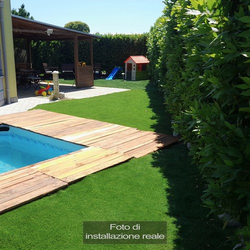 Prato Artificiale Sintetico Erba Giardino Tappeto Manto Altezza 20 30 40 50 mm - Bild 8 von 107