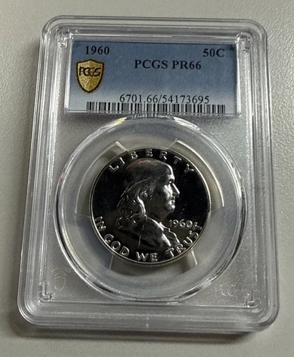 1960 PCGS PR66 Certified United States Liberty Bell Silver Proof Coin – Slabbed