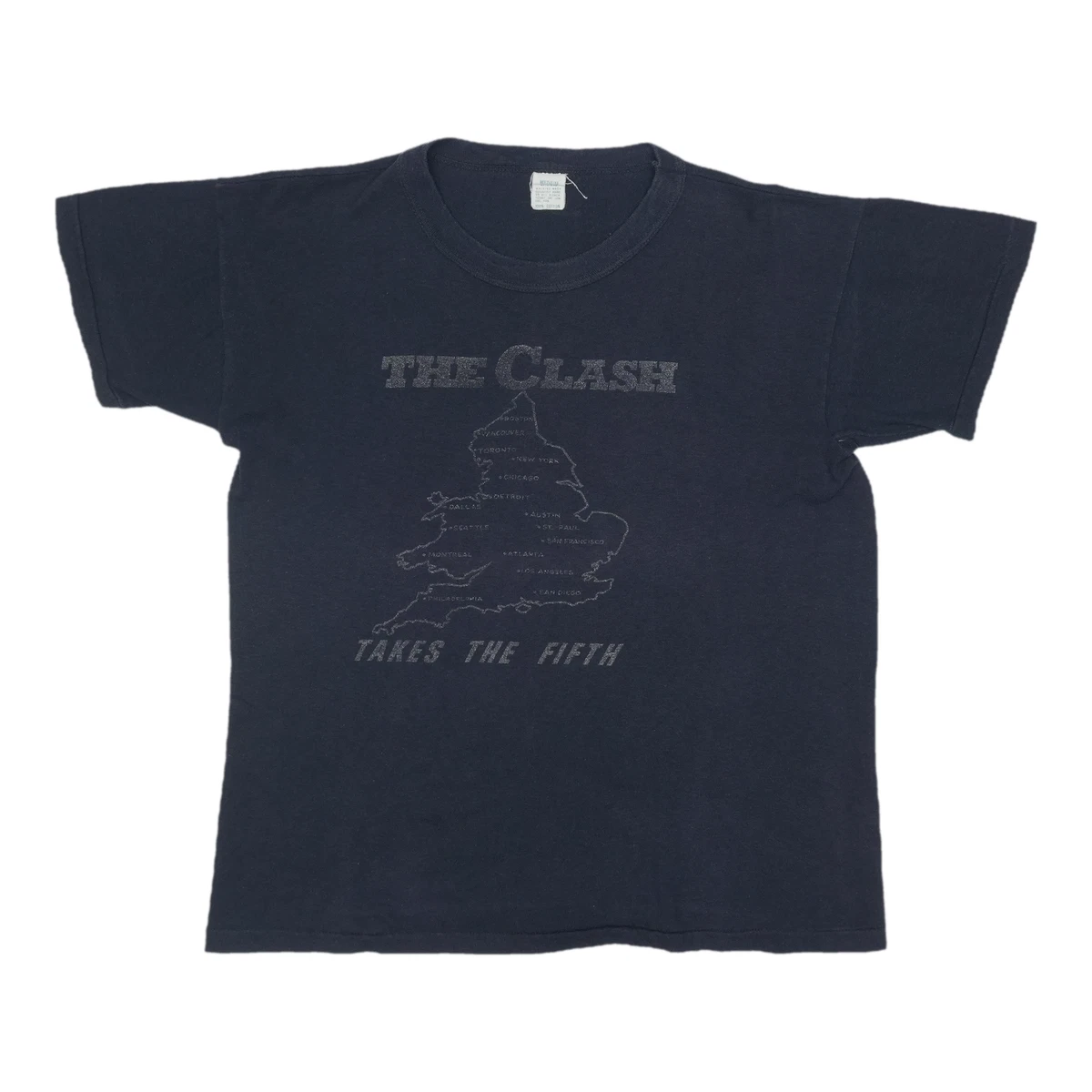 Vintage Clash Shirt In Men's Vintage T-Shirts for sale | eBay