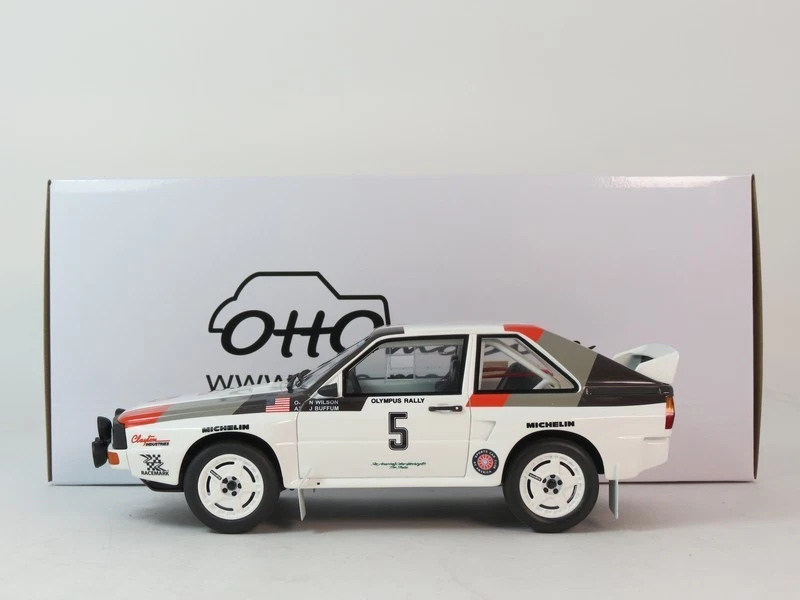 Ottomobile Audi Sport Quattro #5 Buffum Olympus Rally 1986 1/18 OT1159 - Immagine 2 di 4