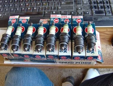 GM NOS AC ACNITER R44S fire ring spark plugs 5612072 1969 1970 GTO RAM AIR 400