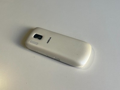 Nokia Asha 203 full housing cover, white Color with keys replacement