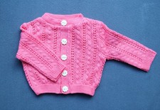 American Girl Kit Kittredge Pink Peach Photographer Sweater only for 18'' doll