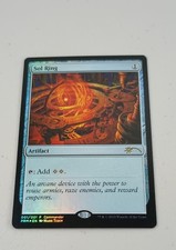MTG Sol Ring MagicFest Carte Foil Magic Promo quasi nuove