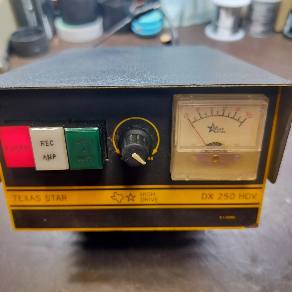 TEXAS STAR DX 250 HDV AMPLIFIER-working-tested - Image 2 of 4