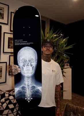 Nyjah Huston “Unbroken” Disorder Skateboard Slam Deck Rare New